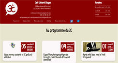 Desktop Screenshot of cafeculturelcitoyen.org